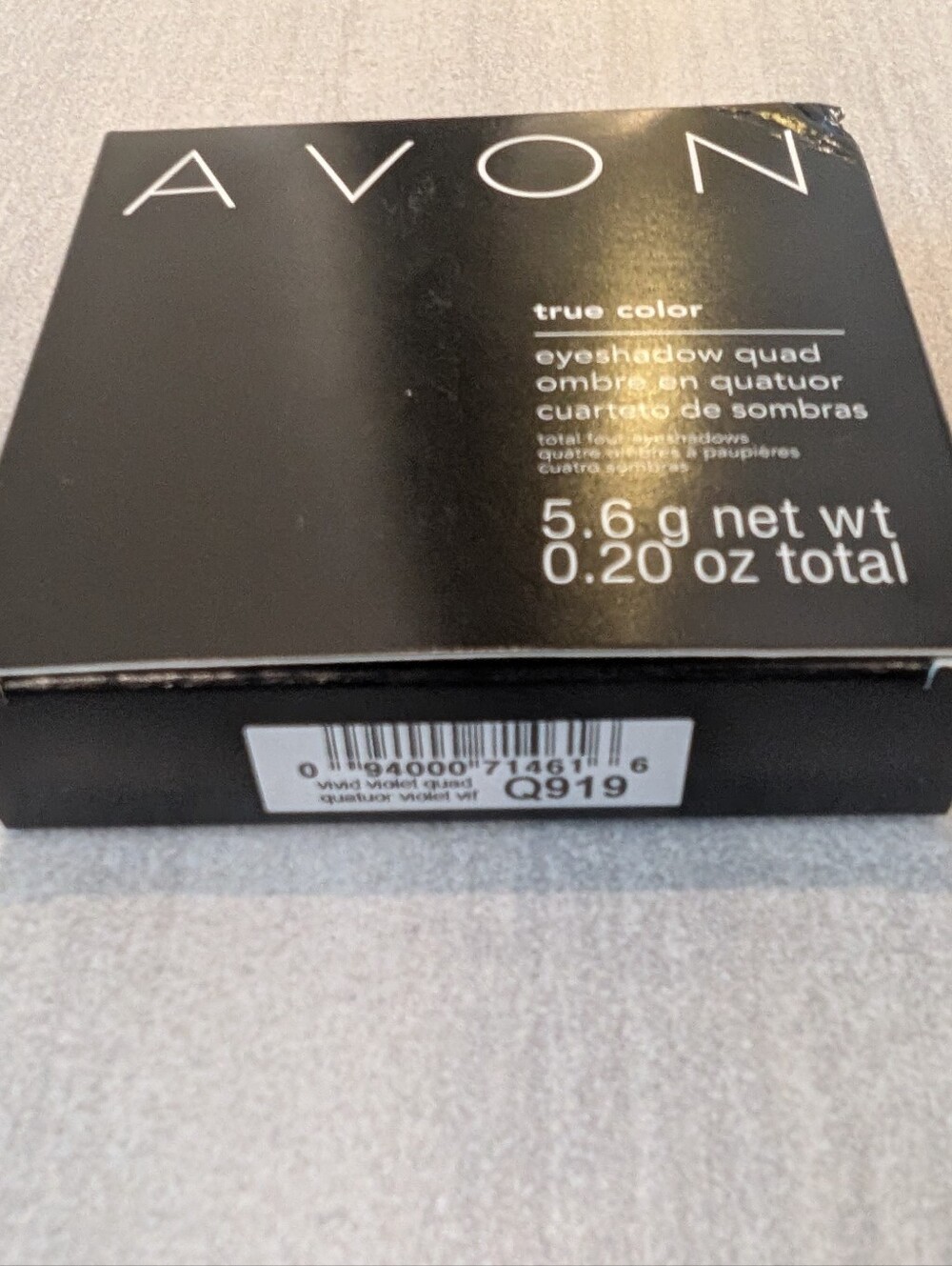 Avon True Color Eyeshadow Quad Palette - Purple & Blue Shades NIB - Picture 5 of 7